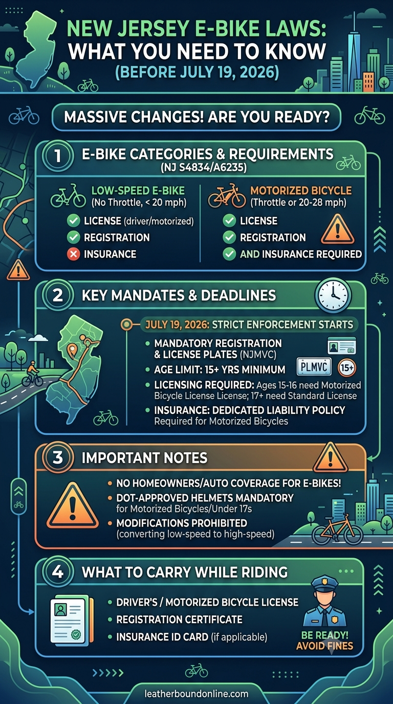 New Jersey New ebike Laws 2026 New Jersey New ebike Laws 2026